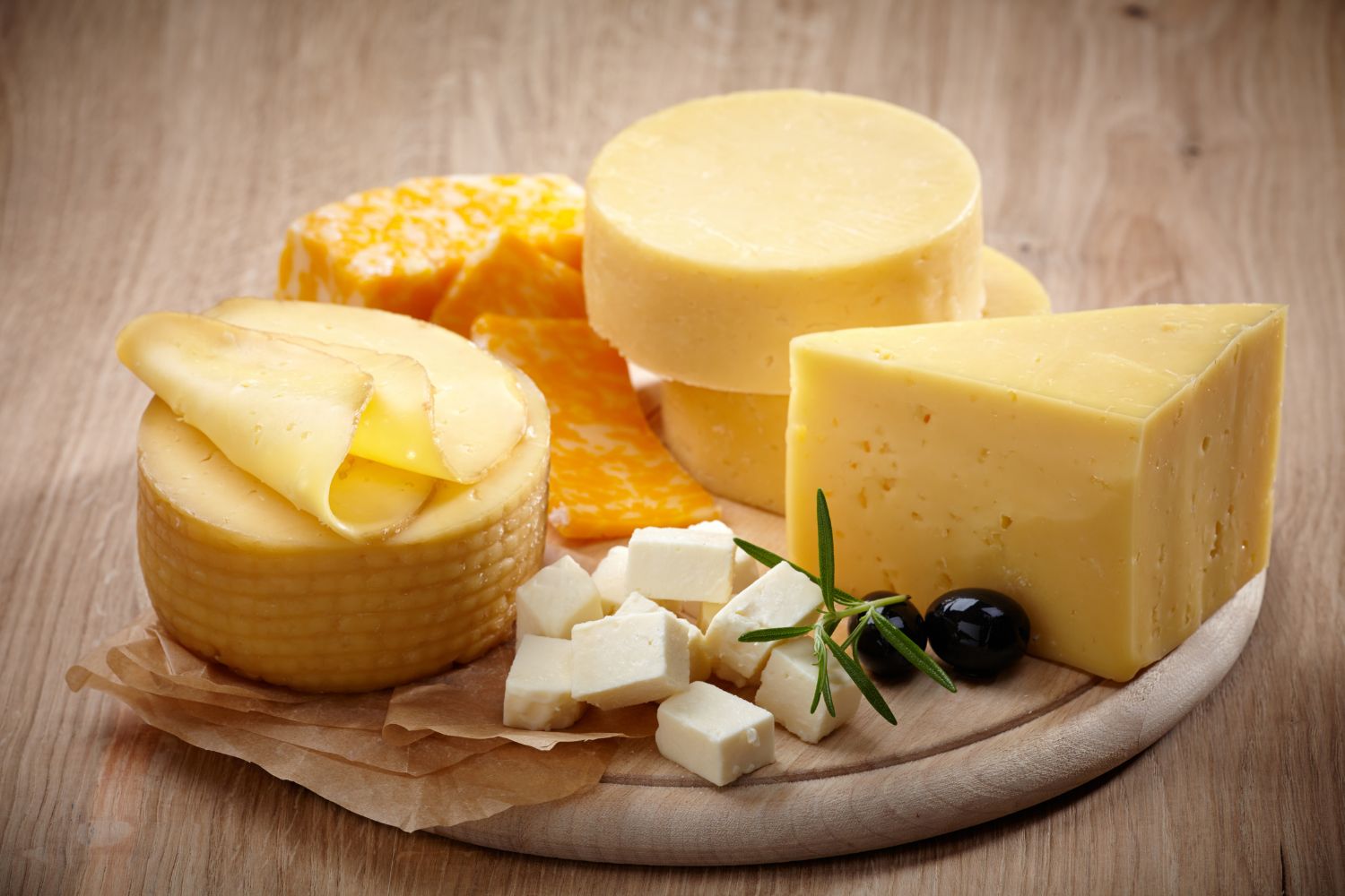 quesos pasteurizados