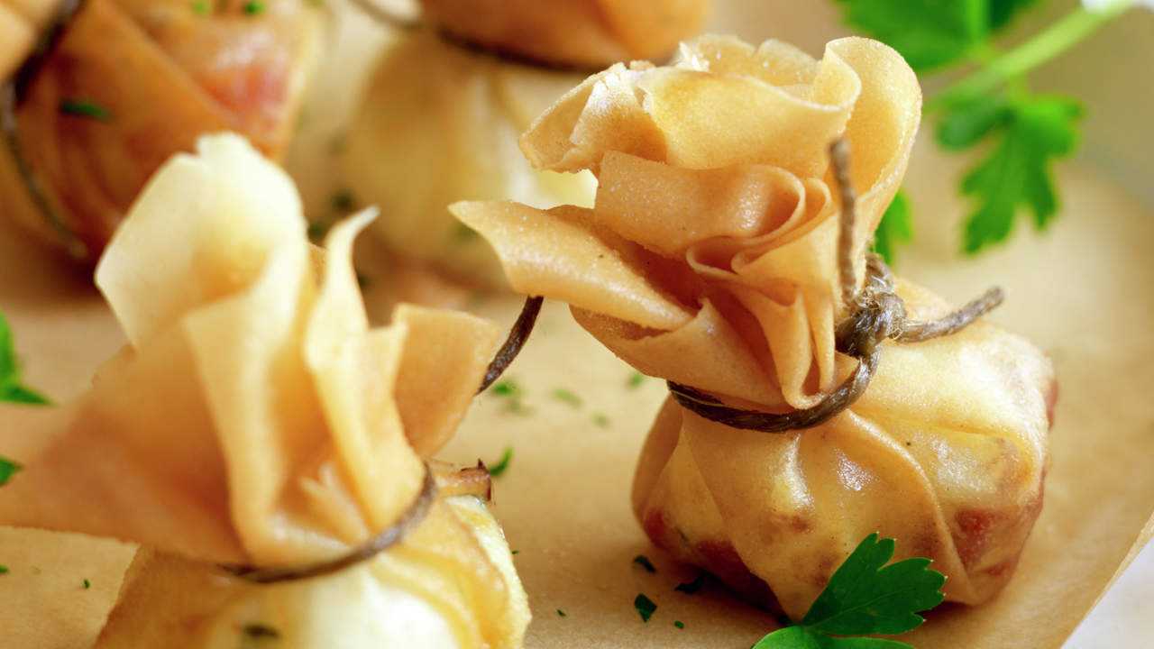 Saquitos de queso de cabra, versátiles e ideales para cualquier ocasión