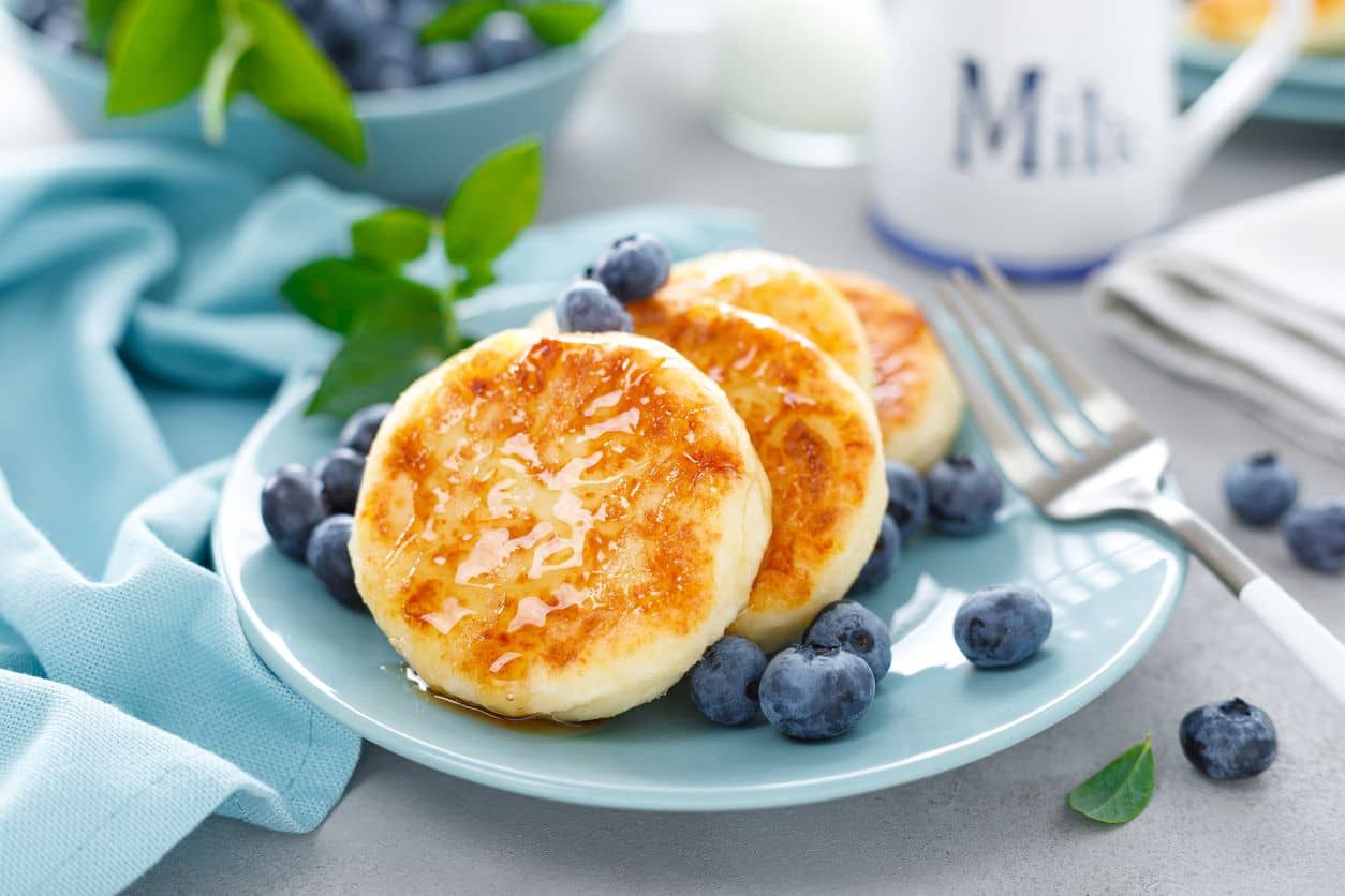 Tortitas de queso que son deliciosas creaciones culinarias